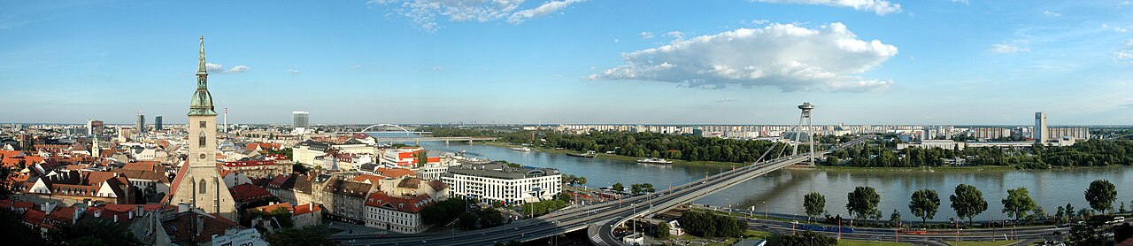 Panorama von Bratislava