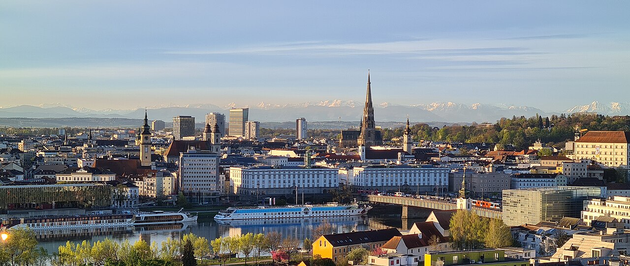Stadtansicht Linz
