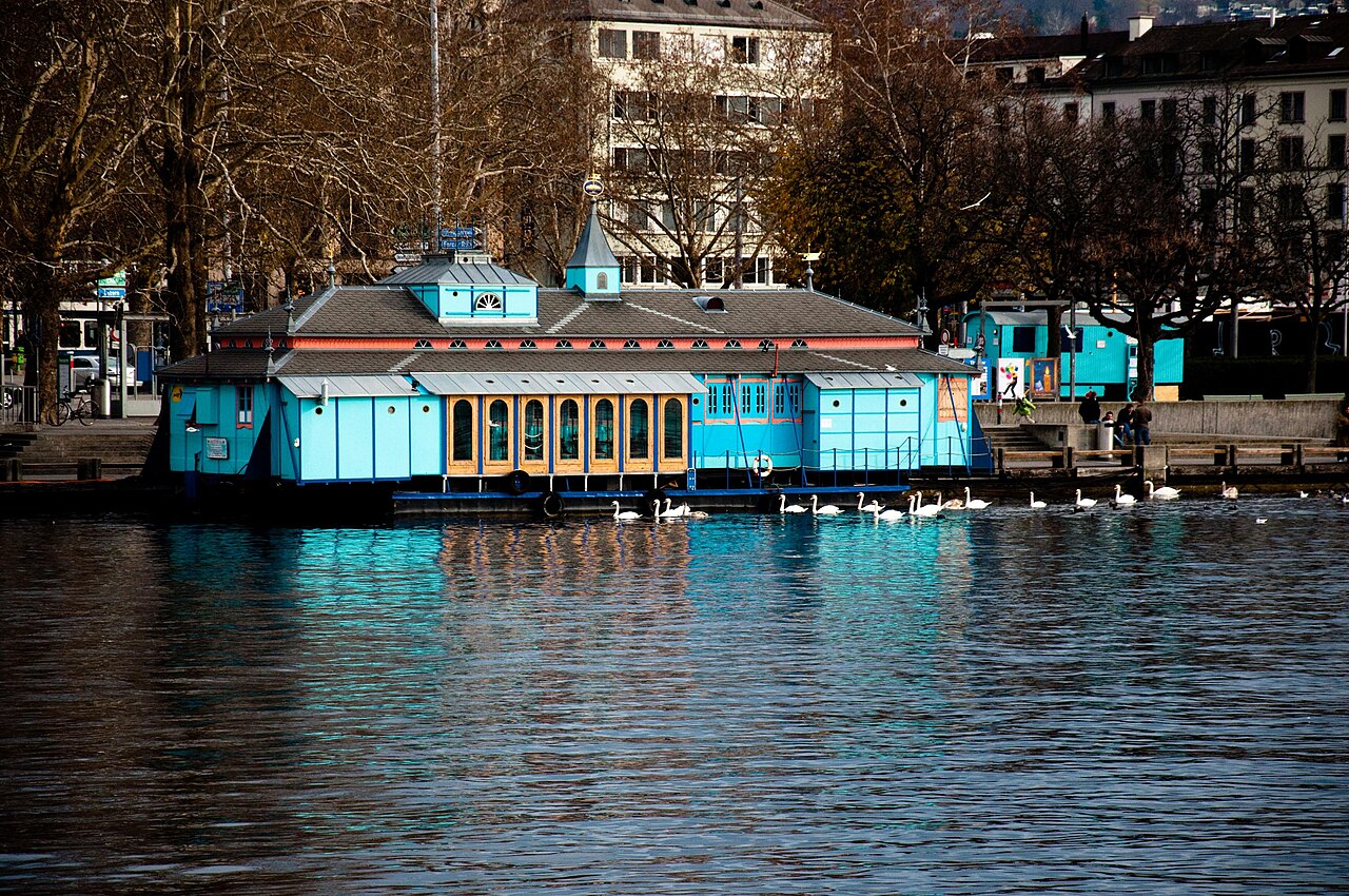 Zürichsee am Stadtufer von Zürich