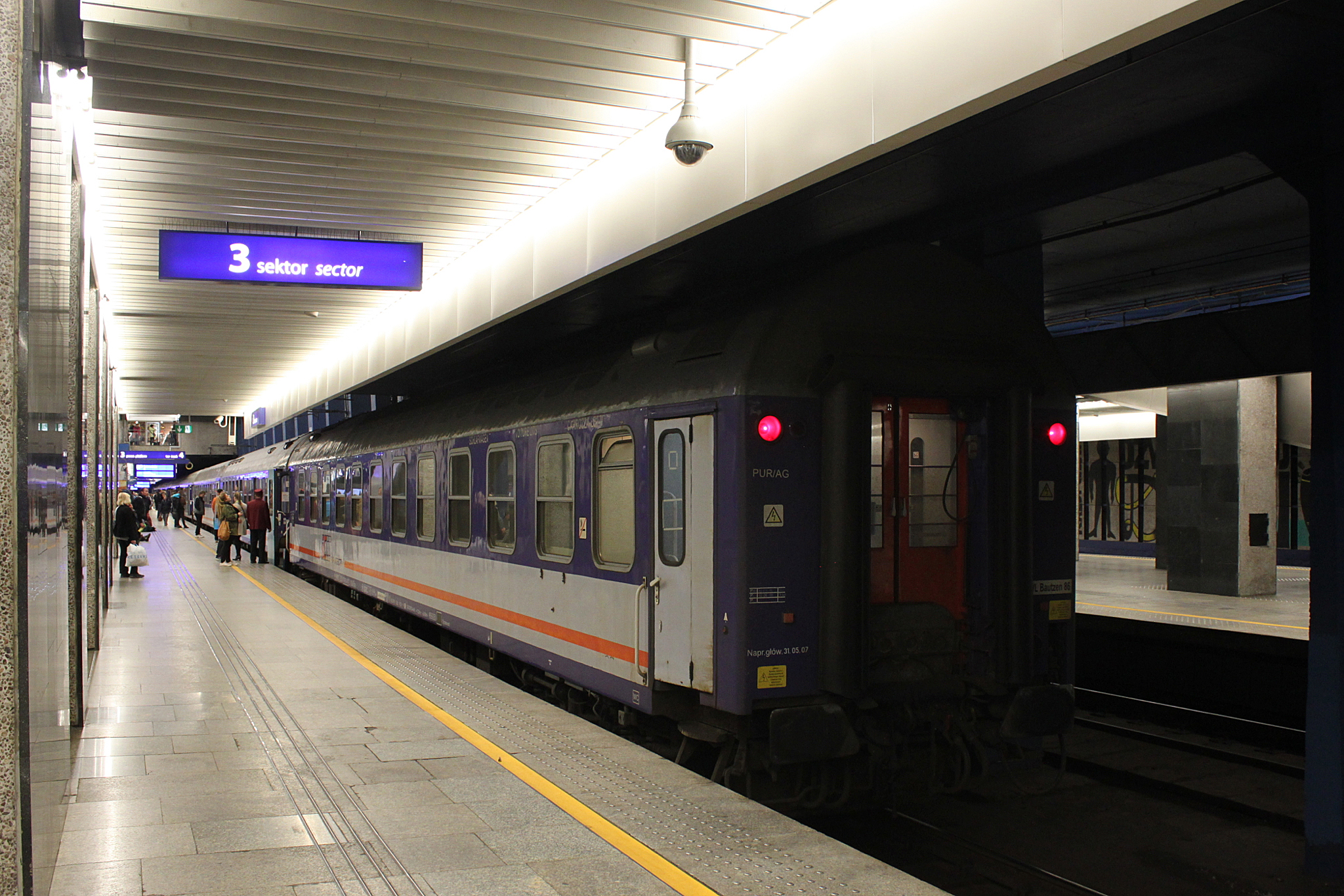PKP-Schlafwagen – Beispiel der Nachtzugflotte; Wagenangebot je Verbindung
