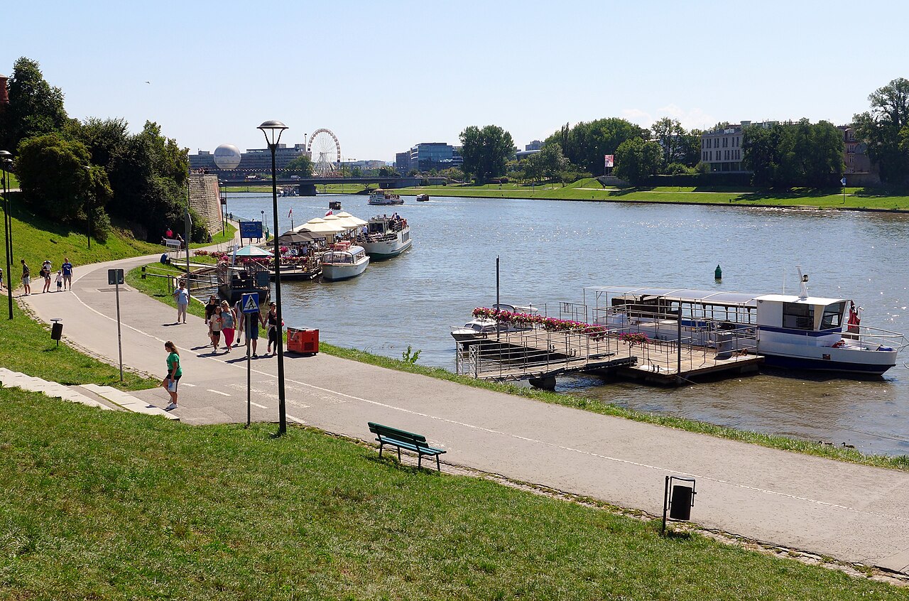 Weichsel in Krakau