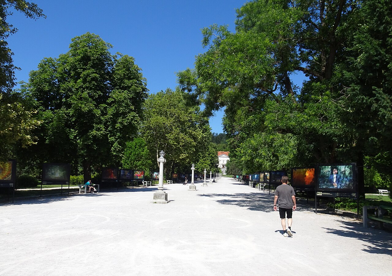 Tivoli-Park in Ljubljana